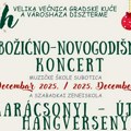 Božićno-novogodišnji koncert Muzičke škole