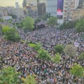Arhiv javnih skupova: Snimci ukazuju da će današnji skup na Slaviji biti u rangu najvećih do sada