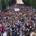 AFP: U Srbiji nekoliko desetina hiljada ljudi na skupu protiv nasilja