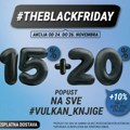 Black Friday akcija na sajtu Vulkan izdavaštva: Od 24. do 26. novembra neverovatni popusti na sve knjige