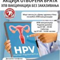 „Otvorena vrata za HPV vakcinaciju“ u niškom Domu zdravlja. Cilj – veći broja dece vakcinisane HPV vakcinom