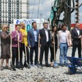 "Ovo je nova faza": Mali i Brnabić položili kamen temeljac za obrazovni kampus u Beogradu na vodi FOTO