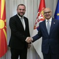 Vučević i Dačić sa ministrom unutrašnjih poslova Toškovskim o bilateralnim odnosima Srbije i Severne Makedonije (foto)