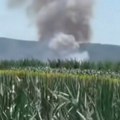 Požar na njivi kod Leskovca, gori pšenica u Šarlincu (video)