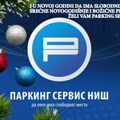 Besplatan parking tokom novogodišnjih i božićnih praznika u gradu