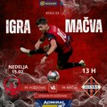 Mačva gostuje Voždovcu u 23. kolu MozzartBet Prve lige Srbije