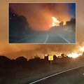 Požar na Dugom otoku se oteo kontroli! Stigao strašan snimak iz Hrvatske, vatrogasci vozilom prošli kroz pakao