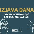 Izjava dana: „Većina odustane baš kad postane najteže“