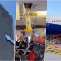 Haos na aerodromu u Antaliji: Avion sa 267 putnika udario u radarsku konstrukciju, uništeno krilo, probijen trup letelice…