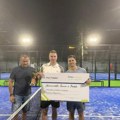 Završen humanitarni turnir u padelu Micić i Veličković pobednici