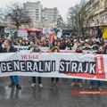 Nekoliko hiljada Zrenjaninaca i studenata blokiralo centar Zrenjanina i podržalo generalni štrajk u Srbiji! Sutra još…