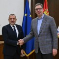 Vučić sa predsedavajućim delegacije Evropskog parlamenta: Srbija ostaje na evropskom putu