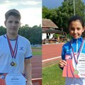 Atletičari Strahinja Kojdić i Šanel Gucijanov odneli ubedljive pobede na prvenstvu Vojvodine