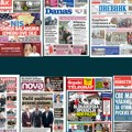 Naslovne strane sutrašnjih novina: Prelistavanje štampe za nedelju, 14. decembar 2025. godine