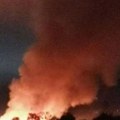 Drama kod Štrpca: Vatra guta sve pred sobom, požar se nemilosrdno širi, snimci su strašni