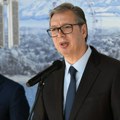 Vučić se obratio medijima nakon otvaranja vidikovca na Kuli Beograd