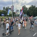 Blokiran kružni tok na Ušću: Protest zborova Zemuna i Novog Beograda zbog izgradnje akvarijuma