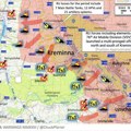 Američka mapa ruskog napada na limanskom delu fronta: Ukrajinci šalju pojačanja da zaustave napredovanje