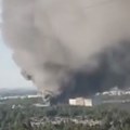Veliki požar u Rusiji Oblak dima diže se iznad Sankt Petersburga