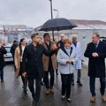 Ministri Grujičić i Memić obišli radove na izgradnji KBC Novi Pazar