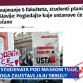 Blokade studenata pod maskom tuge: Ali za koga oni zapravo zaustavljaju Srbiju?