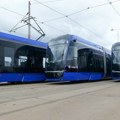 Nemanjićko-plavi tramvaj od sutra na ulicama Beograda