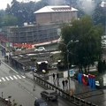U Novom Pazaru i dalje pada slab sneg