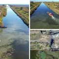 Nastavlja se izmuljavanje kanala Uređuje se od Novog Sada do Savinog Sela u dužini od 3 kilometra