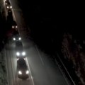 Kolaps u Crnoj Gori: zbog blokada saobraćajnica sve stoji, snimak dronom pokazao ogromne zastoje (video)
