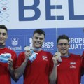 Vučić: Bravo, šampioni! Naši Andrej Barna, Velimir Stjepanović, Justin Cvetkov i Nikola Aćin osvojili su zlato