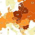 Napravljena mapa Evrope koja otkriva koliko u proseku litara votke, viskija i rakije piju u svakoj zemlji: Mi nismo najgori…