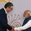 Vučić na svečanoj večeri koju je priredio indijski premijer Modi (video)