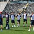 (Foto) omladinska reprezentacija Srbije počela priprme za EP: Odrađen prvi trening na stadionu Partizana