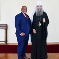 Patrijarh Porfirije na Kosovu i Metohiji, sa Trapovim savetnikom pastorom Bernsom obilazi srpske manastire