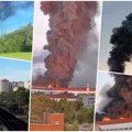 Zadat žestok udarac Putinu! Ukrajina lansirala više od 400 dronova na Moskvu! Opasno bukti, ljudi uplašeni, gusti dim vidljiv…