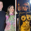 Darko Lazić okupio poznate: Pevačica došla u goloj haljini, a Slobinoj ženi se ocrtavale obline u uskoj toaleti (foto)