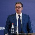 Vučić se pridružio "Evropskoj noći izbora 2024": Predsednika dočekao Emanuel Žiofre
