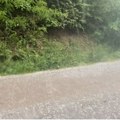 Haos na auto-putu kod Ljiga - jak grad zaustavio saobraćaj