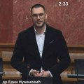 Numanović o u Skupštini: Nema tog zlata skupljeg od čaše naše čiste vode