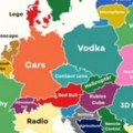 Nova karta Evrope izazvala žustru raspravu: Preko Srbije piše "daljinski upravljač", a Hrvatske "ništa"