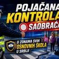 Policija od 1. septembra pojačava kontrole: Poseban nadzor vozača u blizini osnovnih škola