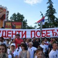 Studentska lista održala predizborni skup u Beogradu