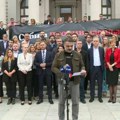 Zajednički nastup opozicije „Srbija protiv nasilja“: Tepić i Aleksić nosioci republičke liste