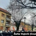 Održan protest zbog dolaska Mandića na Cetinje