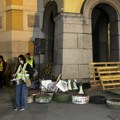„Stiže presuda“ – niški studenti blokirali zgradu Suda, plan da tu budu cele noći i sutradan