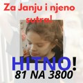 Hitna pomoć za malu Janju: Potrebno još 25.000 evra za terapiju