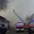 Veliki požar u industrijskoj zoni u Novom Pazaru