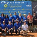 Pobeda dobročinstva na Prvom humanitarnom teniskom turniru Rotari klub Pirot i TA Todorović za talentovanu decu