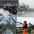 Snažan tajfun pogodio Tajvan: Vetar jačine 250 km na sat nosio automobile, povređeno 190 osoba (foto)
