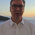 Vučić: "U subotu vodim Vukana na utakmicu Srbija - Švajcarska. Napred, Srbijo" VIDEO